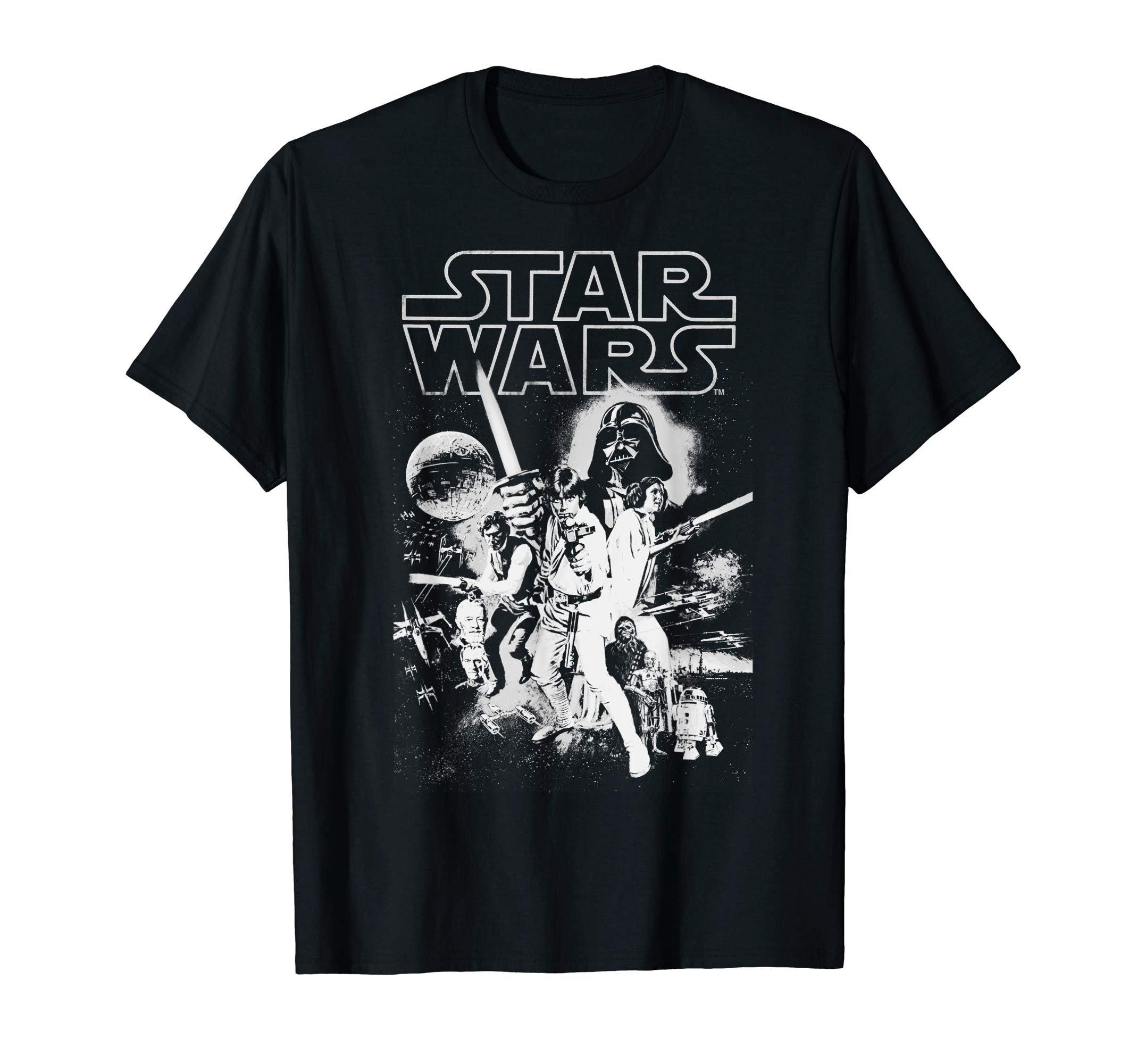 STAR WARSVintage Movie Poster T-ShirtOEKO-TEX STANDARD 100