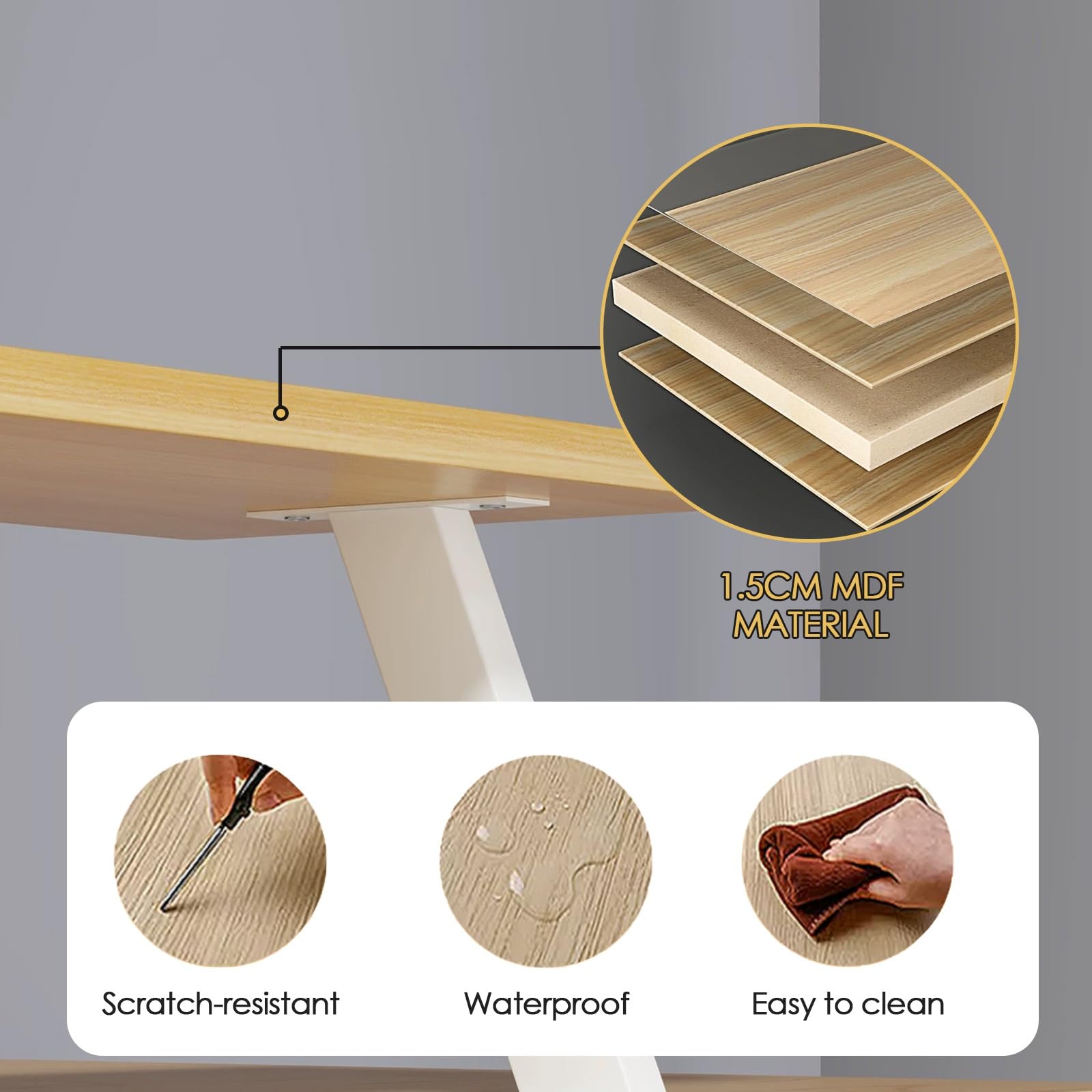 Generico Scaffale For Organizer Da Scrivania Con Morsetto, Espositore Da Tavolo Con Morsetto For Libri, Piante, Articoli Di Cancelleria