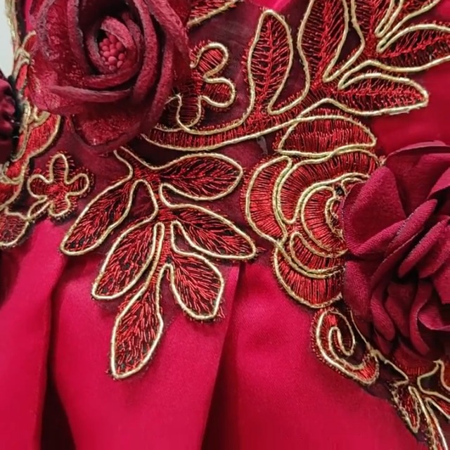 Vestido De Fiesta Para Niña, Princesa, Elegante, De Satén, Plisado