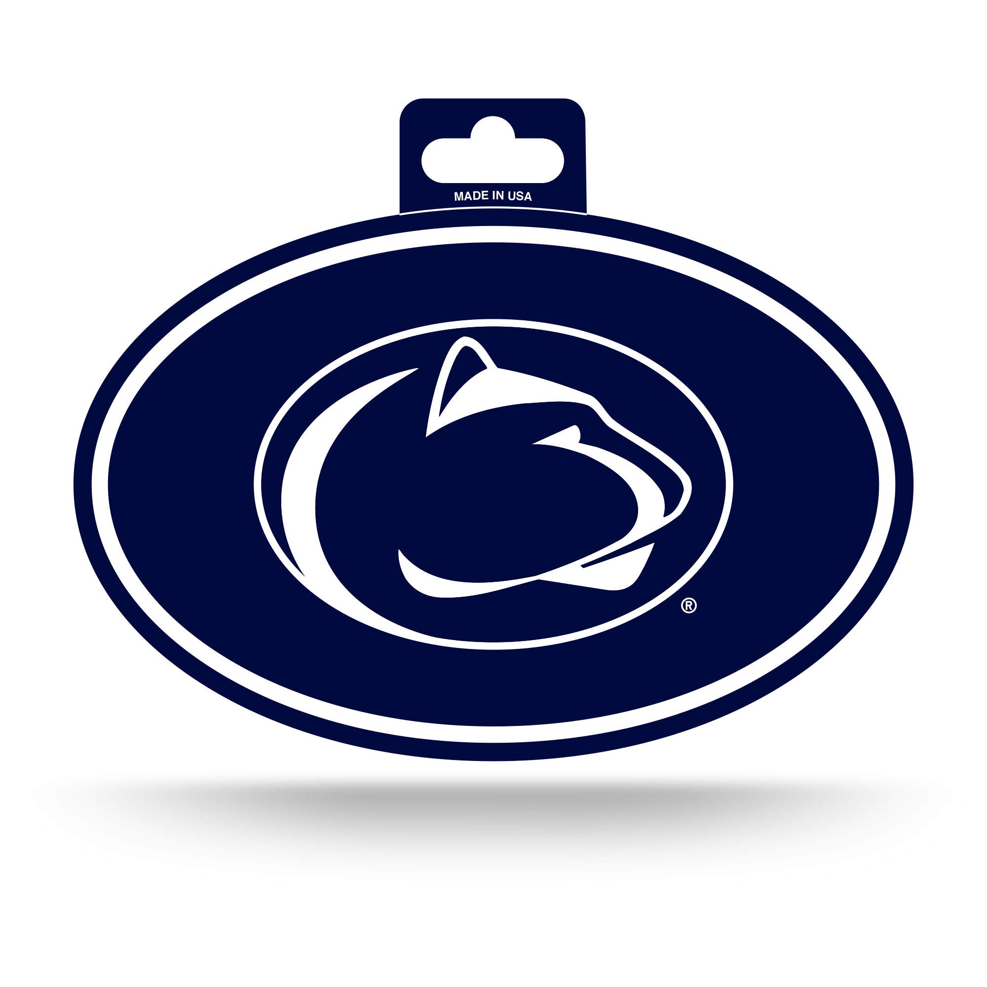 NCAA Color Team Logo Oval Sticker