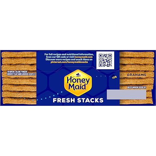 Miniatura 21 de Honey Maid Fresh Stacks Graham - Galletas Graham con sabor, 73.2 onzas, 6 unidades (paquete de 6)