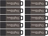 Vista 9 de Centon DataStick Pro - Unidad flash USB 2.0 de 16 GB x 2, color gris (DSP16GB2PK)