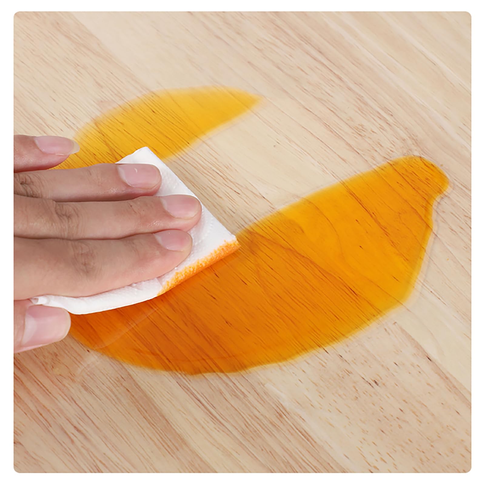 Film de protection de table transparent en PVC - Rond - 1,5 mm / 2 mm d'épaisseur - Taille au choix (1,5 mm / 110 cm)