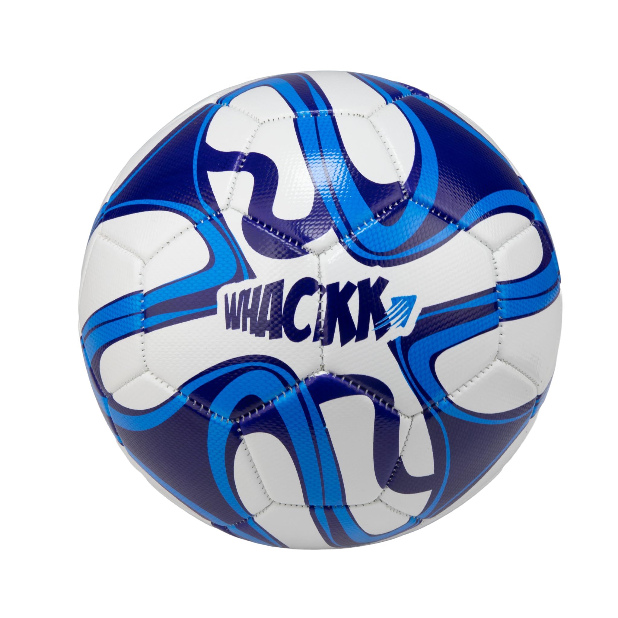 Whackk Pele Blue & White Football (Size 5) – 32-Panel Durable PVC Ball-image-45