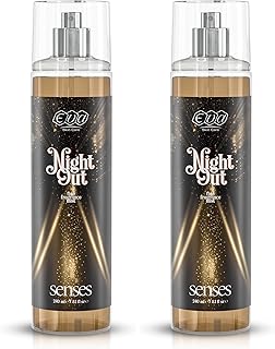 Eva Skin Care Senses body splash -Night Out 240ml (Pack of 2)