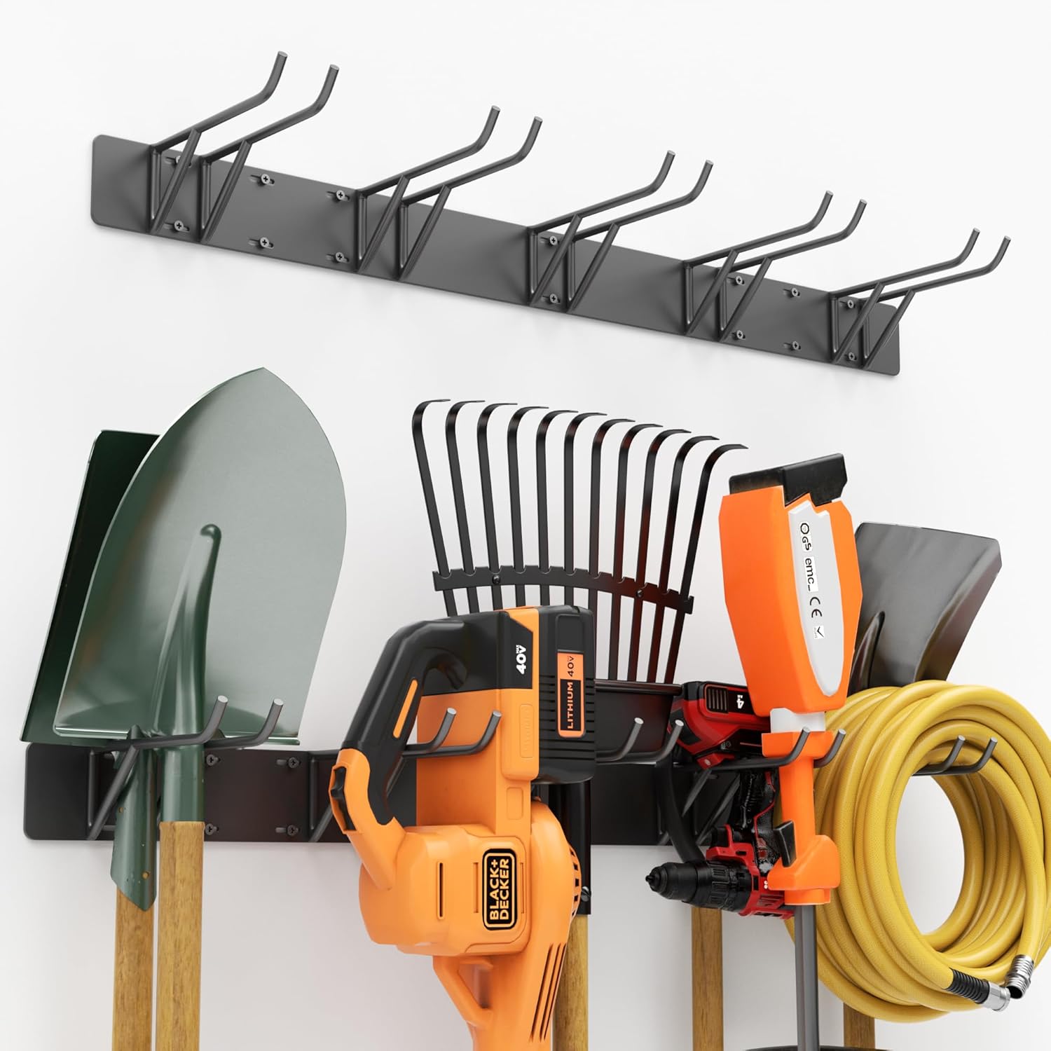 Fun Memories Garage Garden Tool Organizer Wall Mount 48