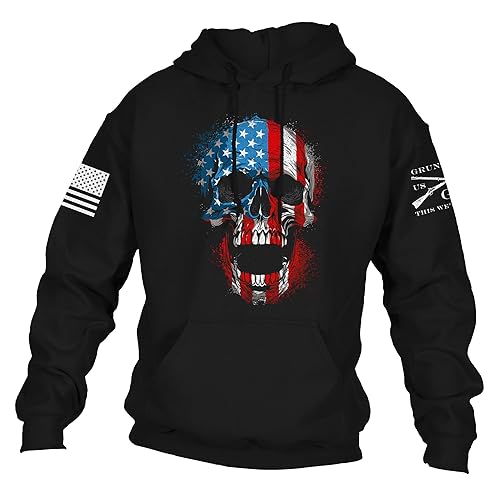 American Reaper Skull Hoodie