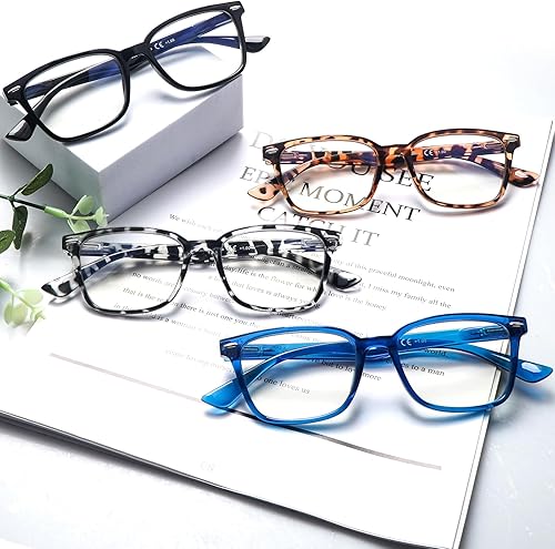Miniatura 7 de CLASAGA Progressive - Lentes de lectura multienfoque para mujeres y hombres, con bloqueo de luz azul, lentes multifocales para lectura de computadora