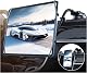 【吸盤ベース付属】タブレットホルダー 車 【2025強化版】振動防止で固定・揺れない/360°回転・多角度曲げ可能なアーム/7-12.9インチ対応/ 対応 android fire ipad車載ホルダー