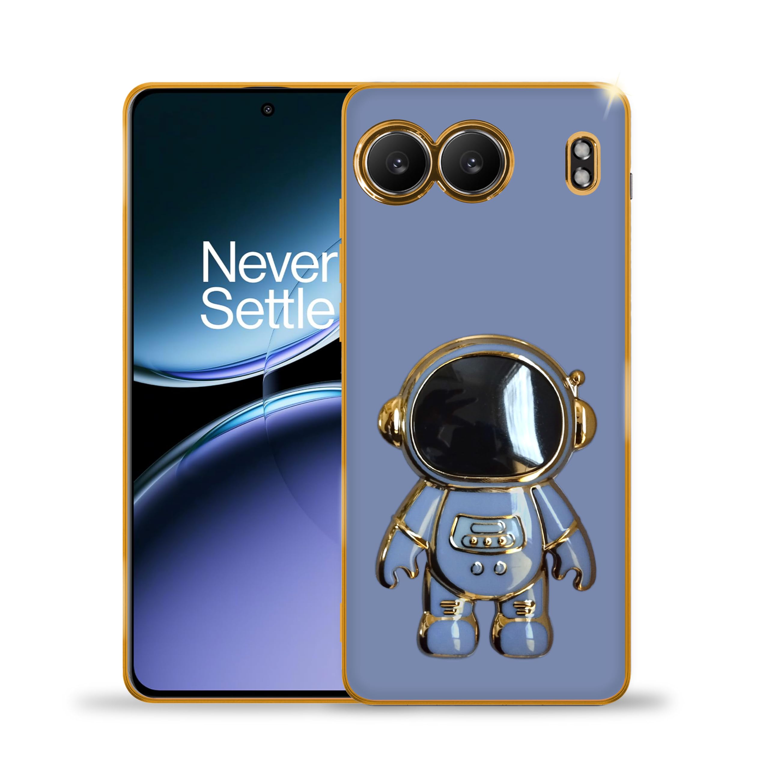 V-TAN Back Cover for Nord 4 3D Astronaut Holster Folding Stand Electroplated Golden Back Case Compatible with Nord 4 (B0DGGFYLQB) Amazon Price History, Amazon Price Tracker