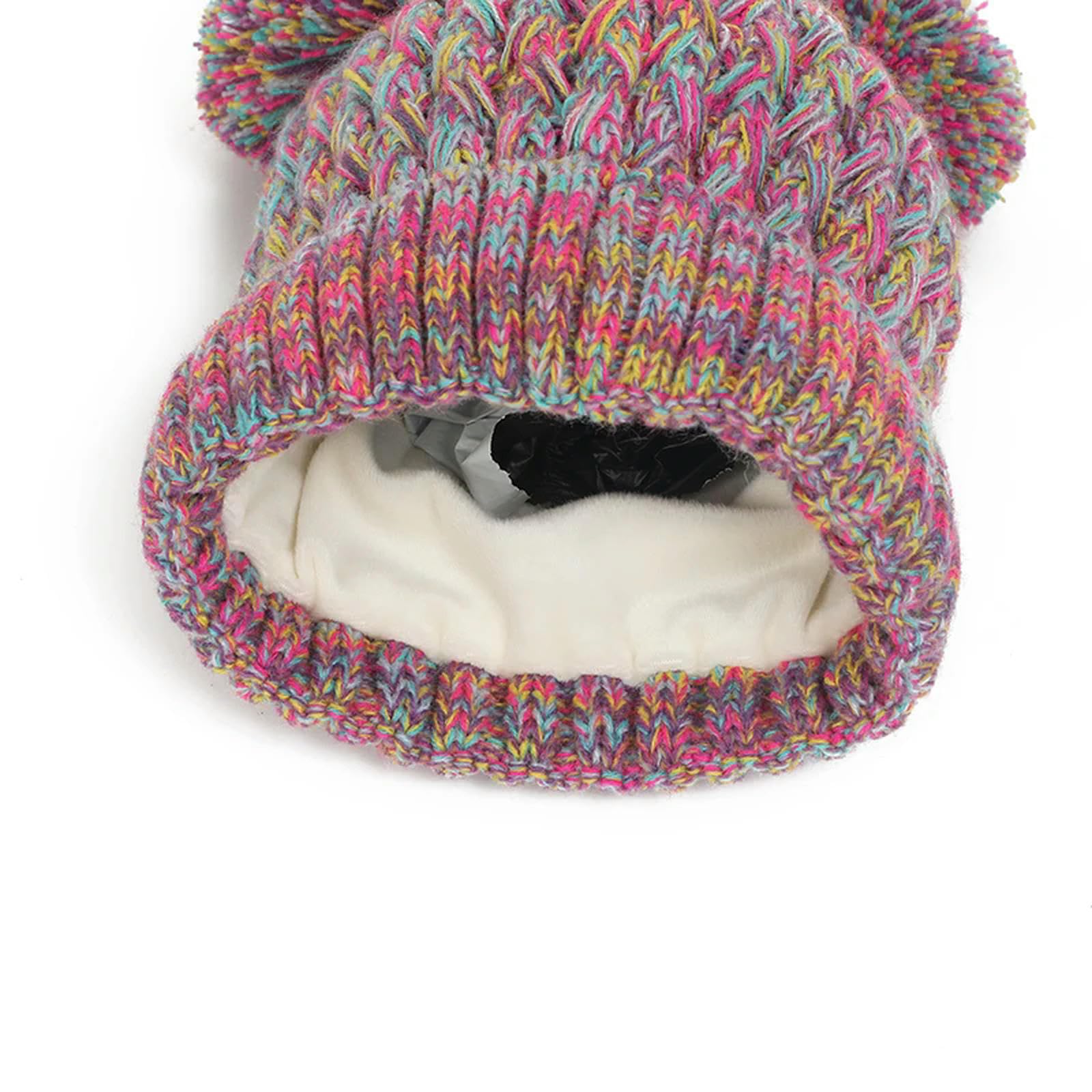 Zonto wintermütze Kinder Winter Hut Handschuhe Schal Set Fleece Warme Schal Dicke Strickmütze Jungen Mädchen Beanie Hut