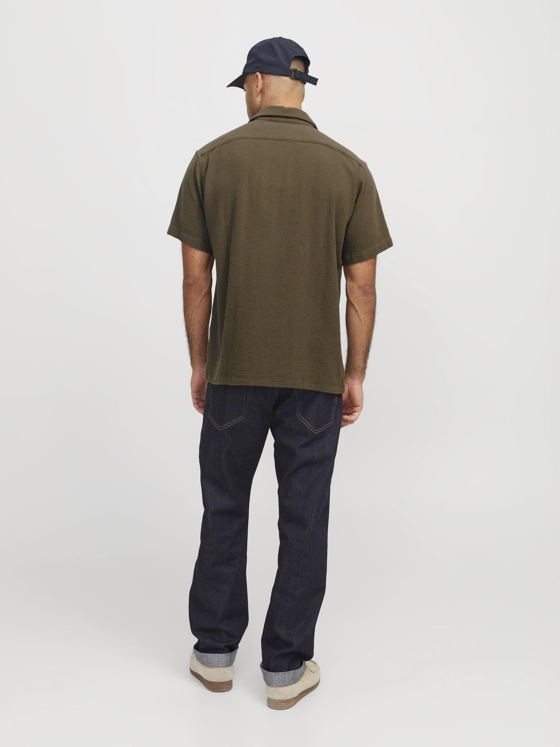 JACK & JONES Męska koszula hawajska RDD koszula hawajska