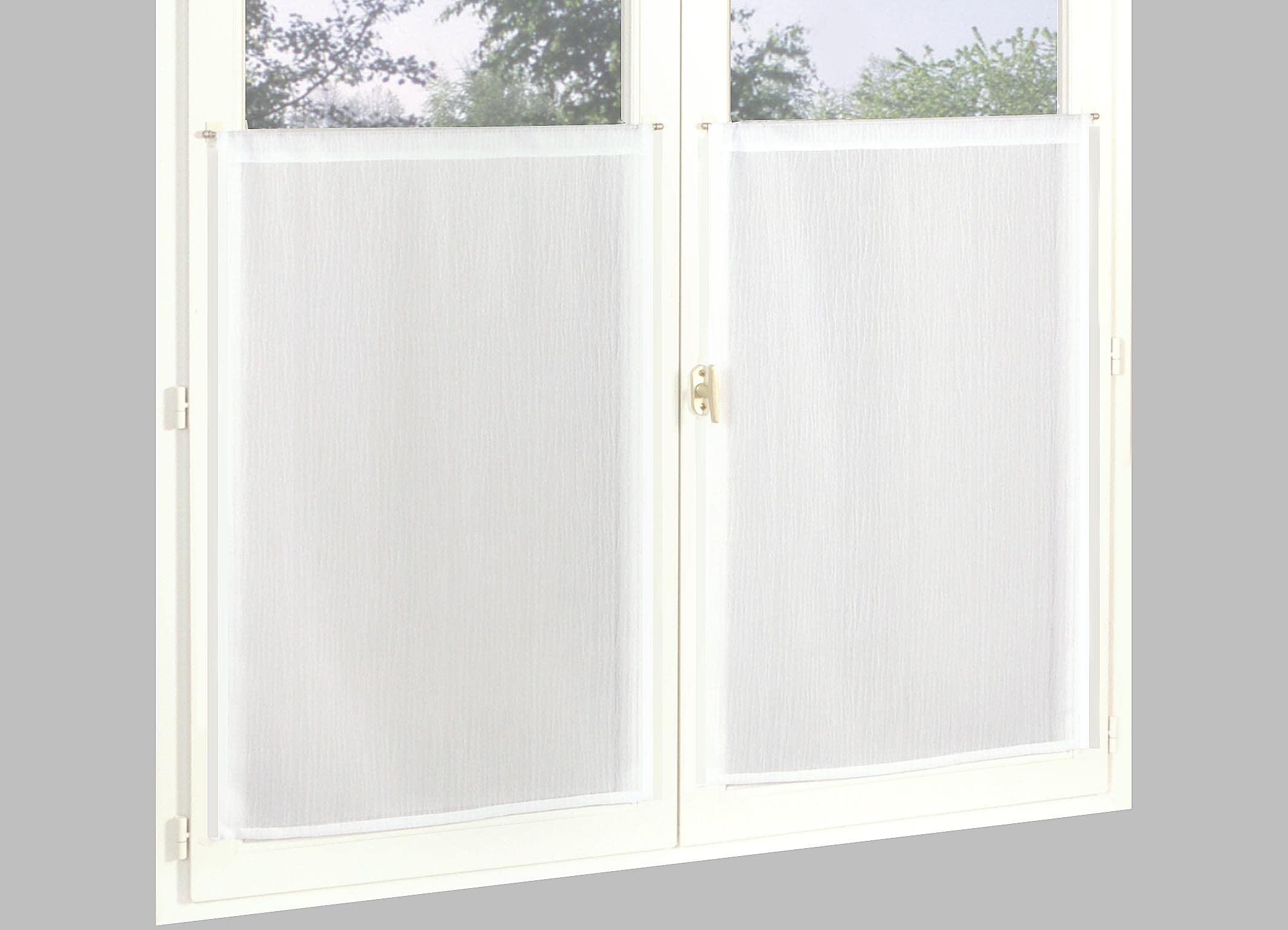 Atout Ciel Pair of Curtains 60 x 120 cm White
