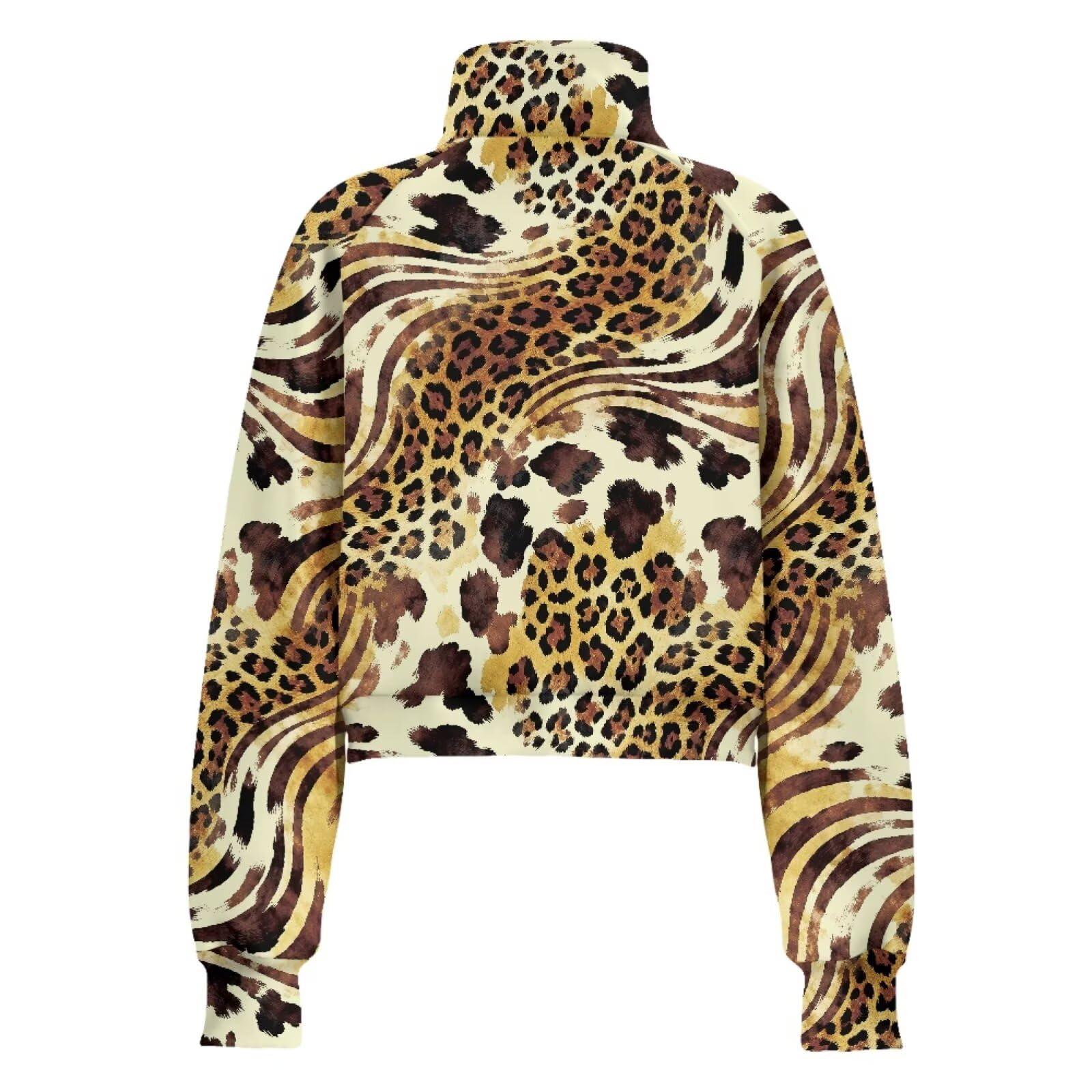 Poceacles Przycięte bluzy dla kobiet z zamkiem błyskawicznym bluzy oversize sweter modne bluzy z kapturem topy z dekoltem