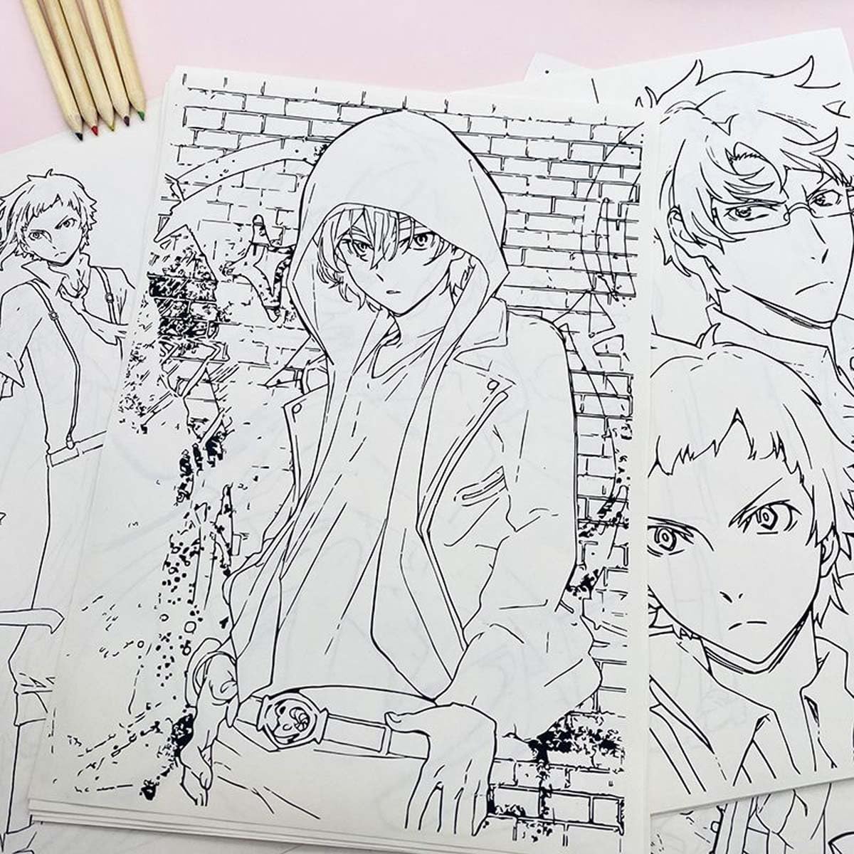 文スト 原作絵 名刺27枚セット 文豪ストレイドッグス ポートマフィア 名刺 太宰治 芥川龍之介