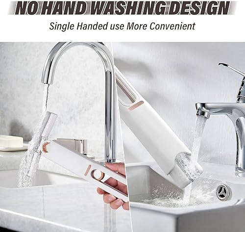 Miniatura 6 de Mini trapeador para espacios pequeños, mini mopa portátil, mini fregona portátil, adecuado para limpiar cocina, baño, mesa y vidrio de coche