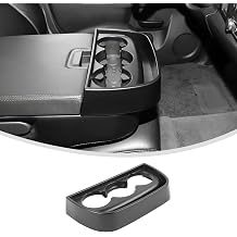 Linskip Jump Seat Console Organizer Tray for 2007-2013 Avalanche Silverado & Sierra 1500 & 2007-2014 2500HD 3500HD Tahoe Suburban Yukon, Armrest Cup Holder Storage Tray, Interior Accessories