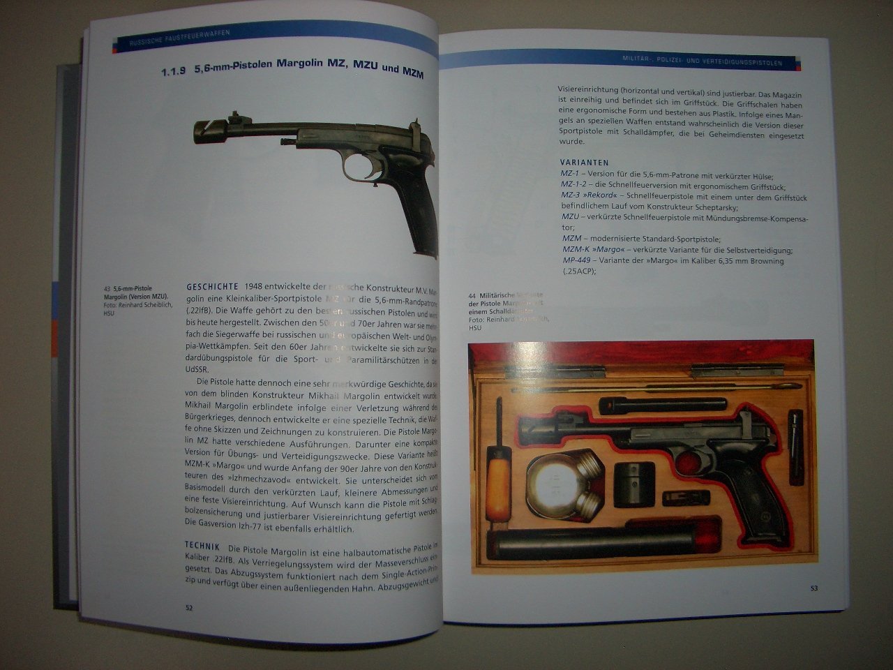 Russische Schusswaffen: Typen.Technik.Daten