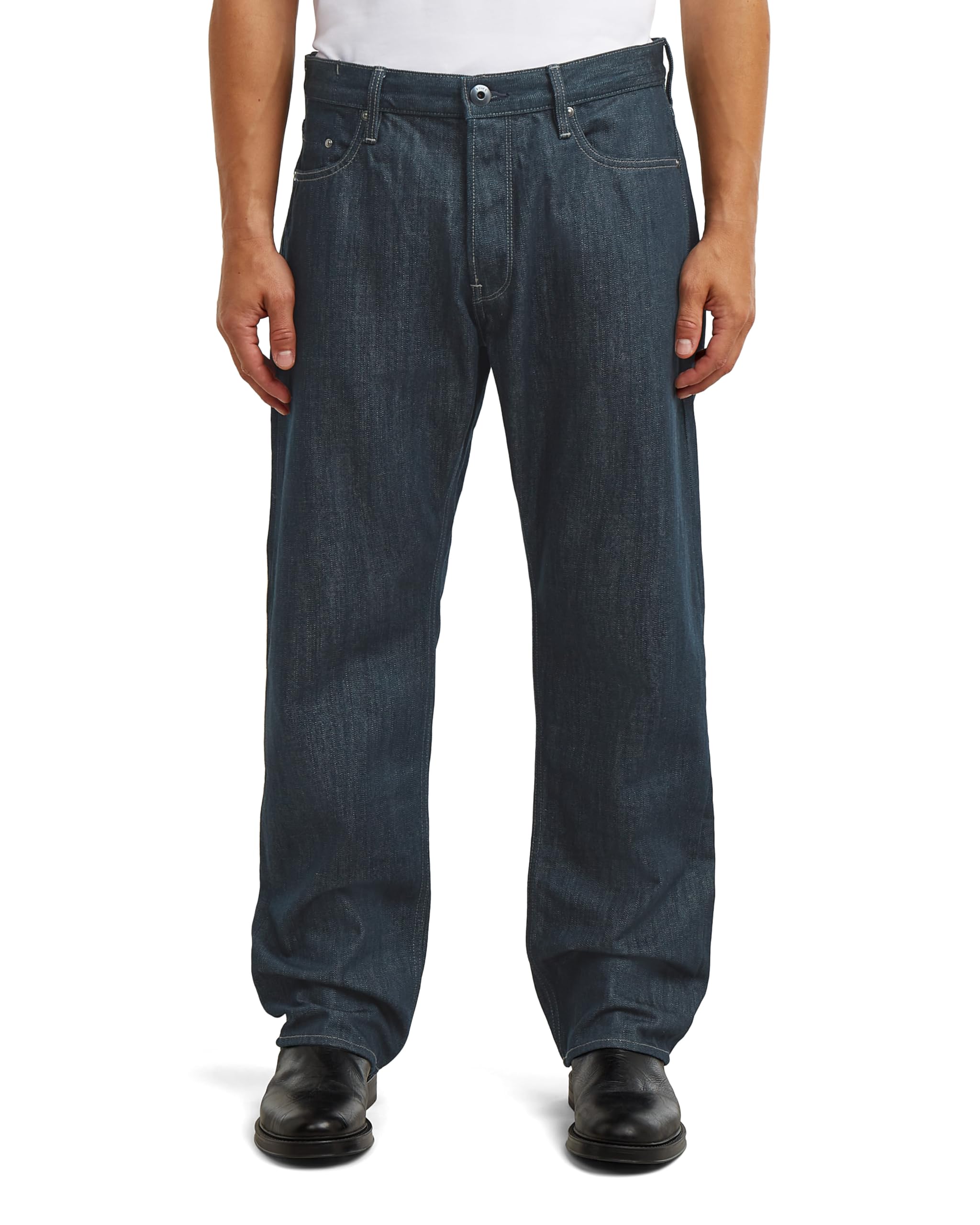 G-STAR Men's Dakota Regular Straight Jeans, Colour Blue, Size: Waist 32, Inseam 30