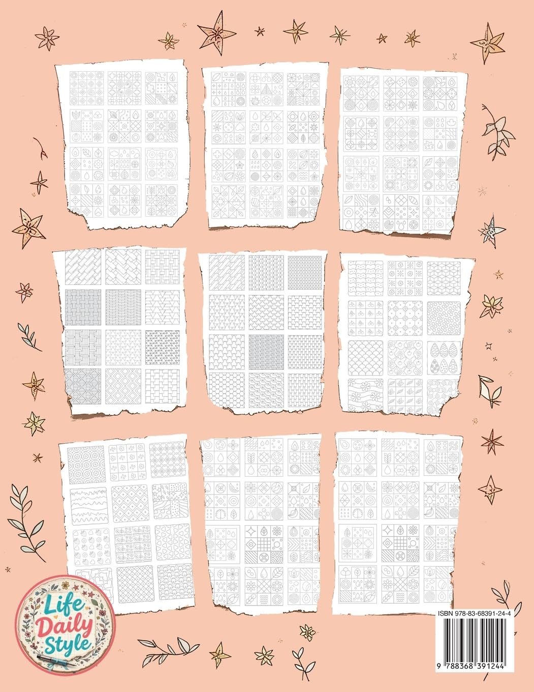 Ink Tracing Book: Over 4,000 Patterns to Unleash Your Creativity with Relaxing Designs and Intricate Line Art for Mindful Drawing and Artistic Exploration