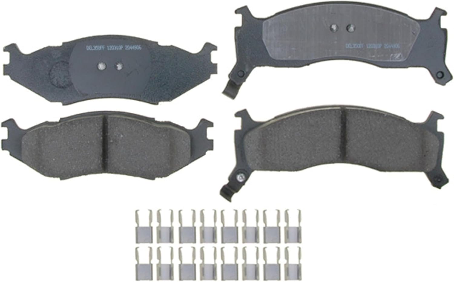 ACDelco Gold 17D524CH (19287103) Ceramic Front Disc Brake Pad Set