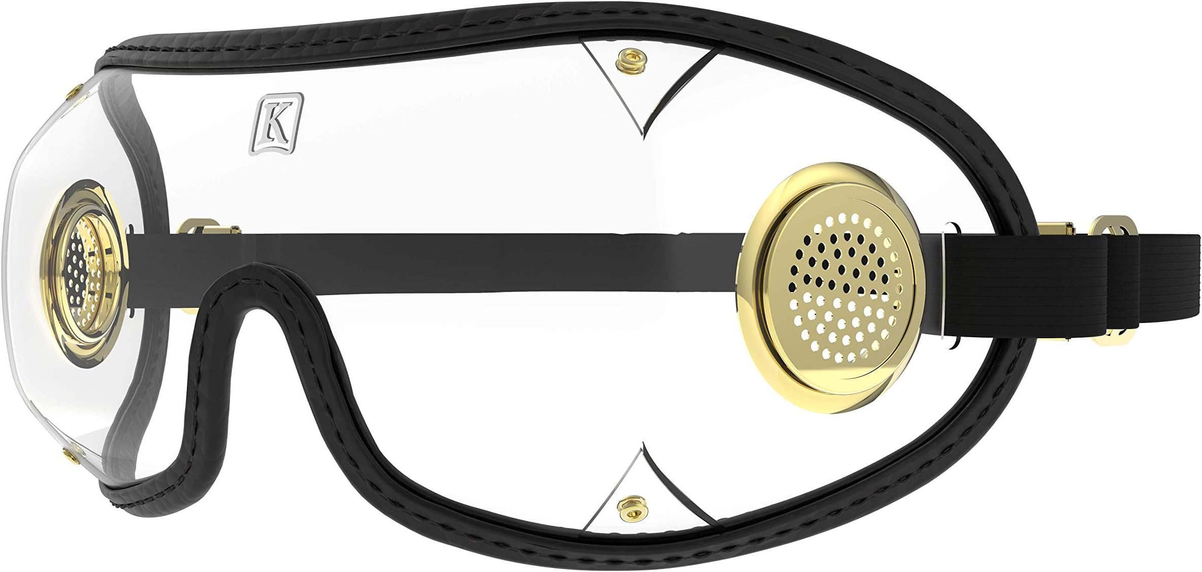 Kroop's Racing Goggles - Used by Jockeys for Horse Racing Since 1947. This Goggle can Also be Used for Other Activities Where You Need Protection from Wind, Dust, Dirt, Pollen, Snow and Rain.