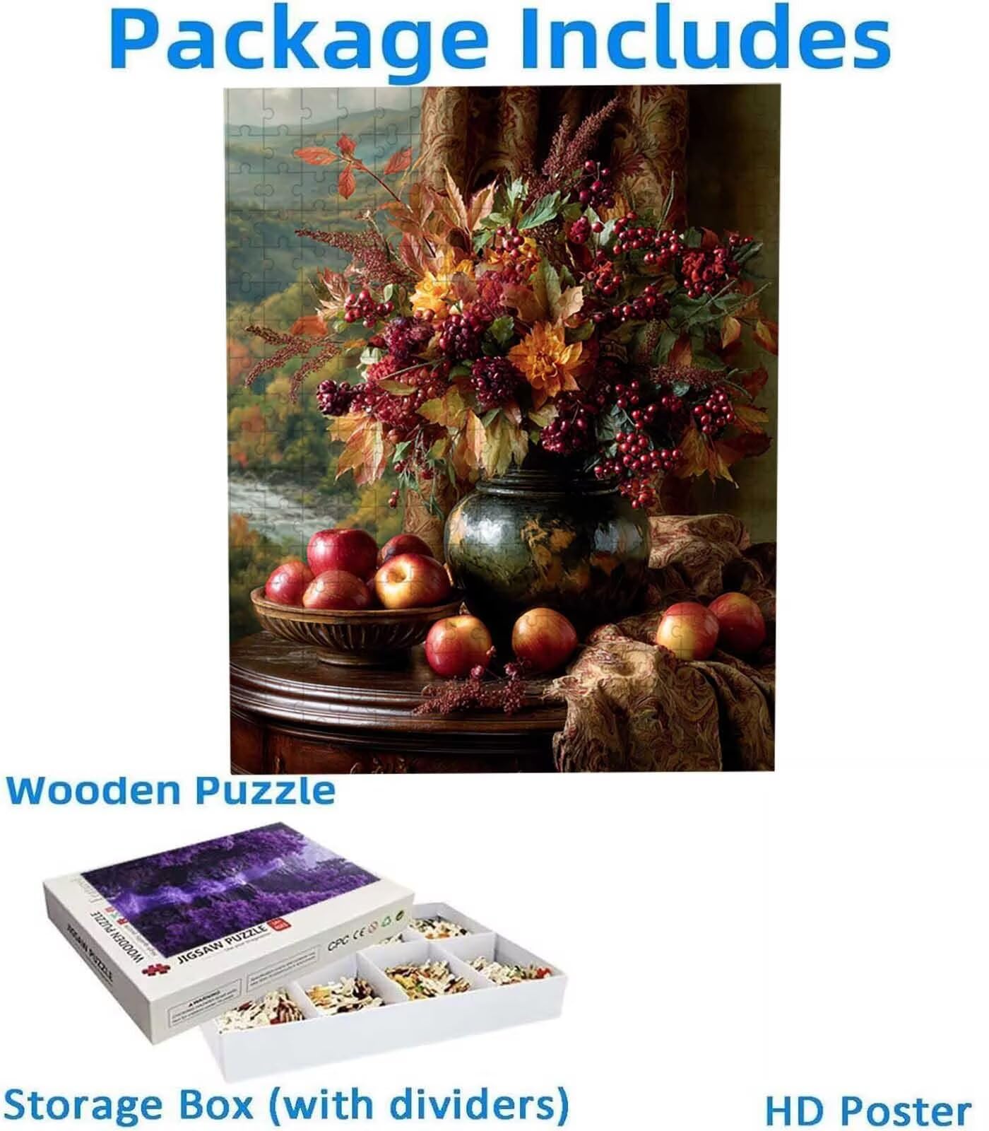 1500 Pezzi di Puzzle, 1500 Pezzi di Puzzle per Adulti, Regalo Anniversario, Regalo Natale, Decorazione Della Casa, Prevenzione Della Degenerazione Cerebrale Negli Anziani 87x57cm PjY9508 J-9