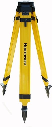 Miniatura 6 de NWI NAT91 Trípode amarillo de cabeza plana resistente con recubrimiento en polvo