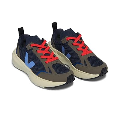 VEJA Kids Small Canary Light (Toddler/Little Kid/Big Kid) Kids Shoes Nautico_Aqua