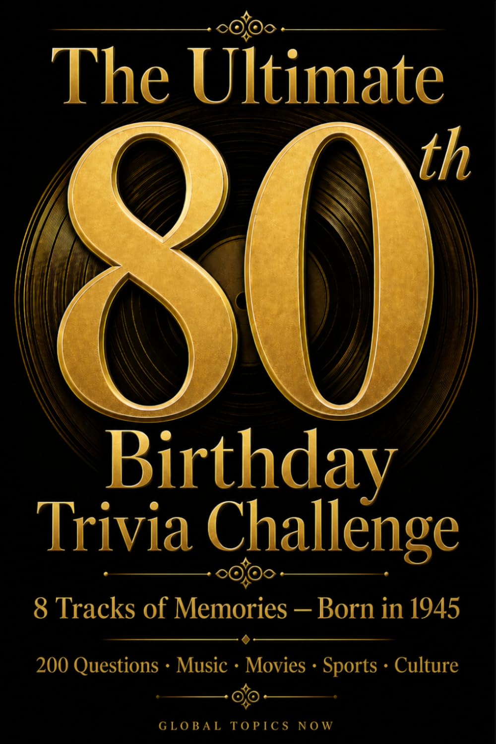 The Ultimate 80th Birthday Trivia Challenge: 8 Tracks of Memories — Born in 1945