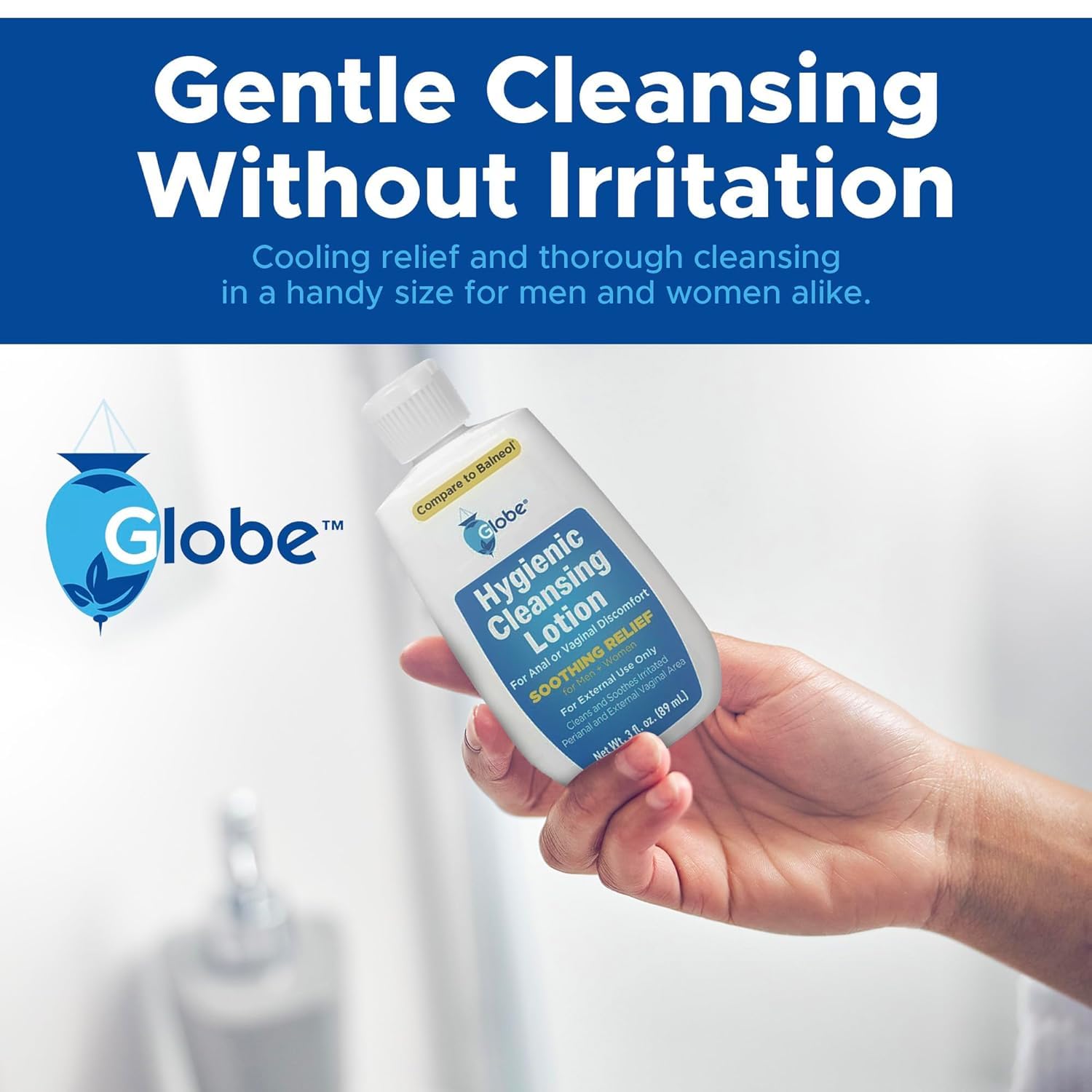 Amazon.com : Globe (3 Pack Hygienic Cleansing Lotion for Men and