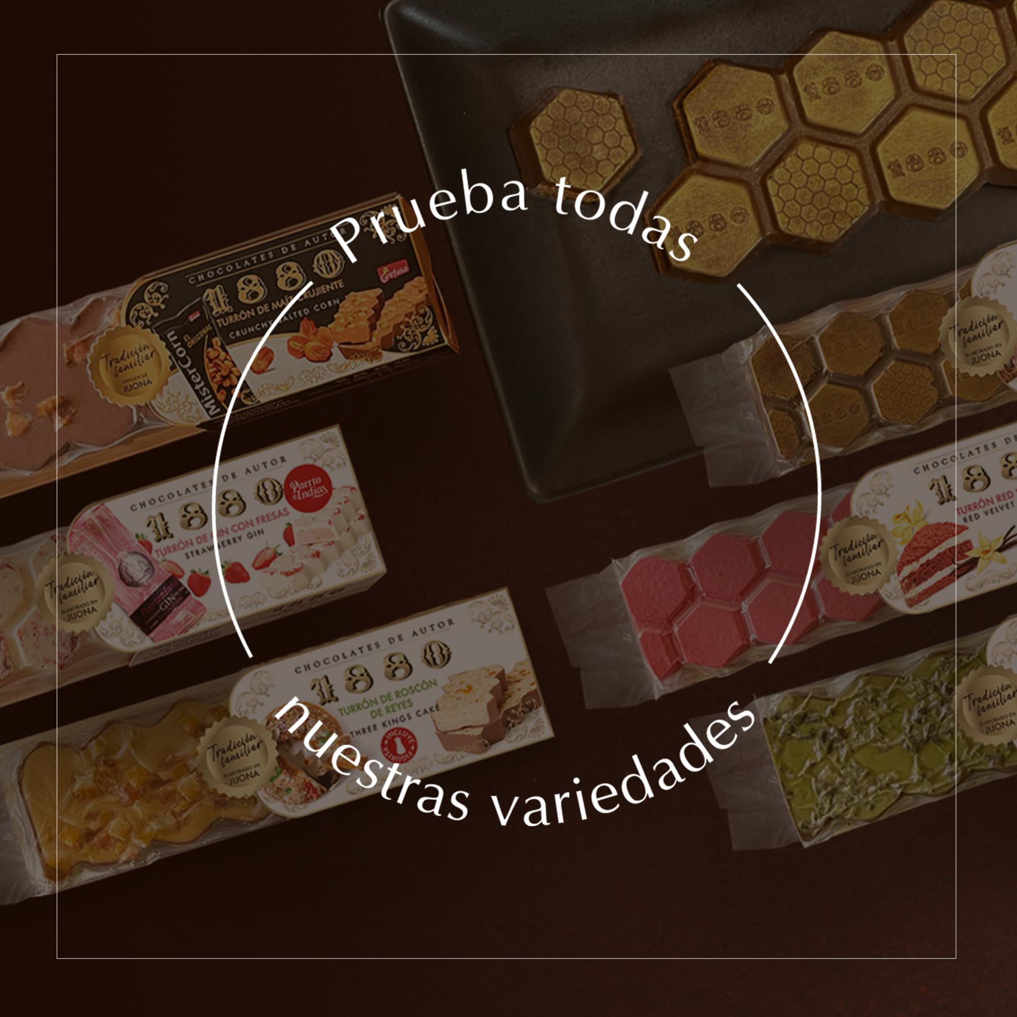 1880 - Turrón Chocolates de Autor Estilo Dubai 200g, Crema de Pistacho con Masa Kataifi y Chocolate con Leche, Textura Crujiente, Elaborado en Jijona, Calidad Suprema, Tradición Familiar desde 1880