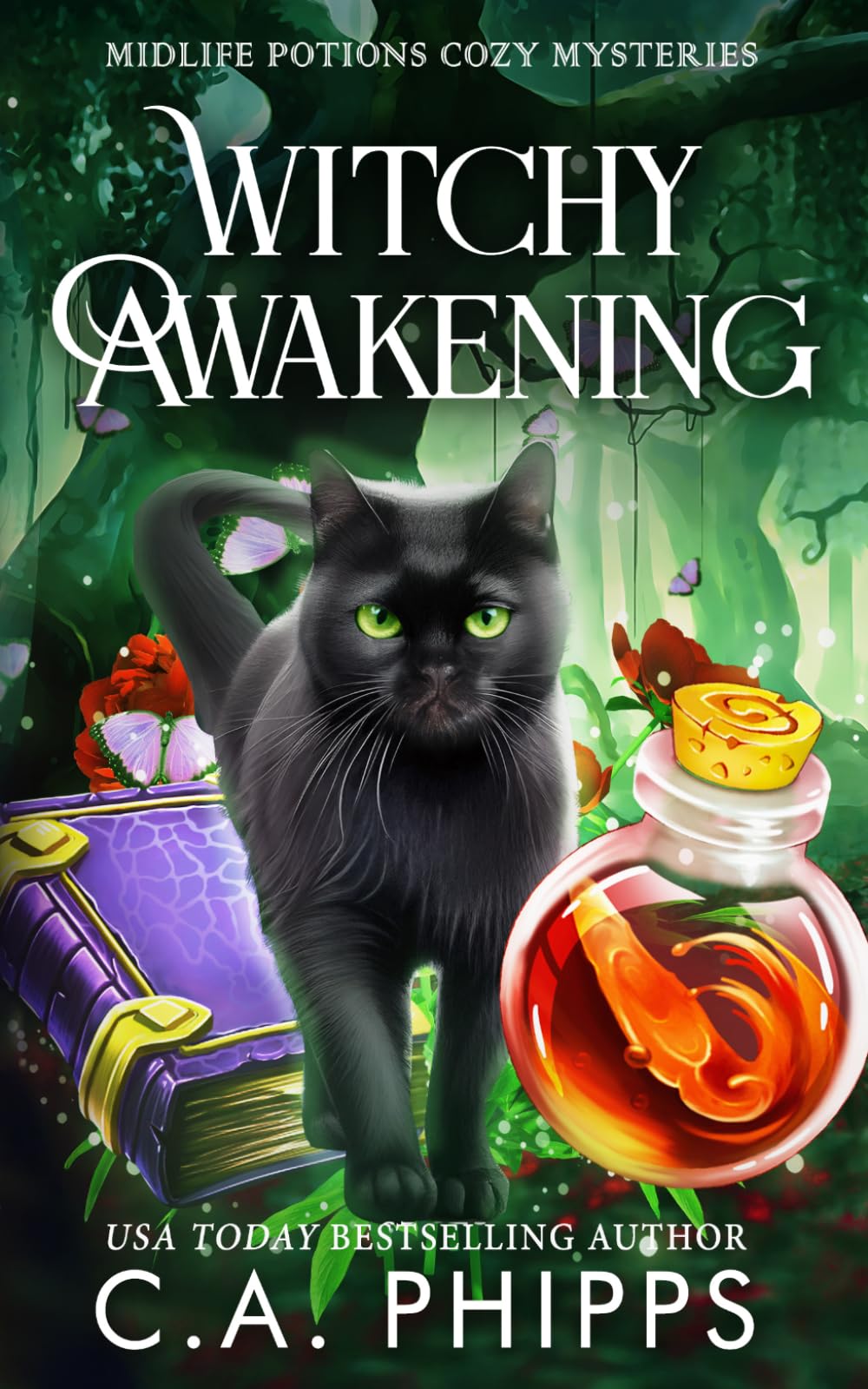 Witchy Awakening: A Paranormal Cozy Mystery (Midlife Potions)