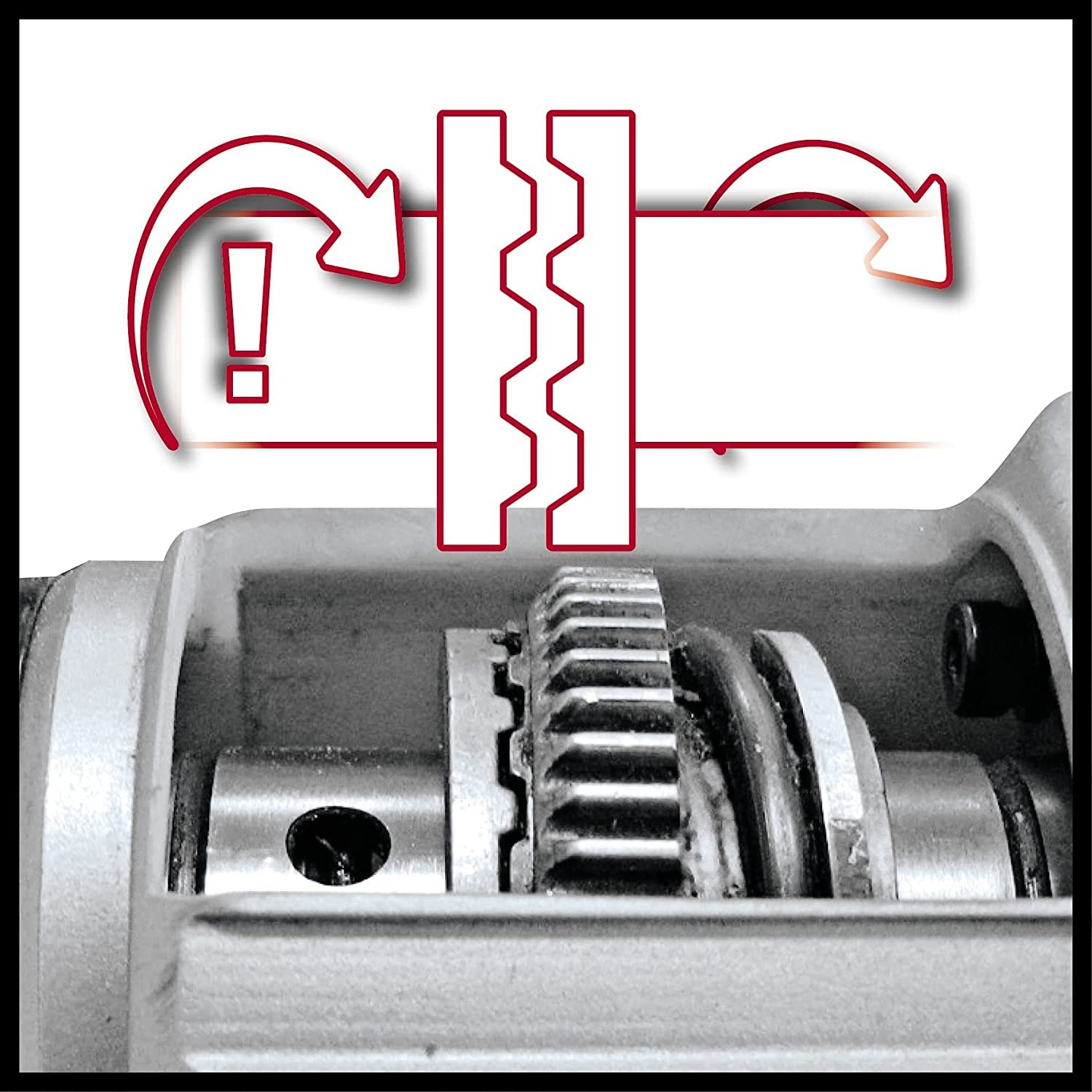 Einhell Marteau Perforateur TH-RH 1600 (1600 W, Mandrin SDS Plus, Tête robuste en aluminium, Livré en malette)
