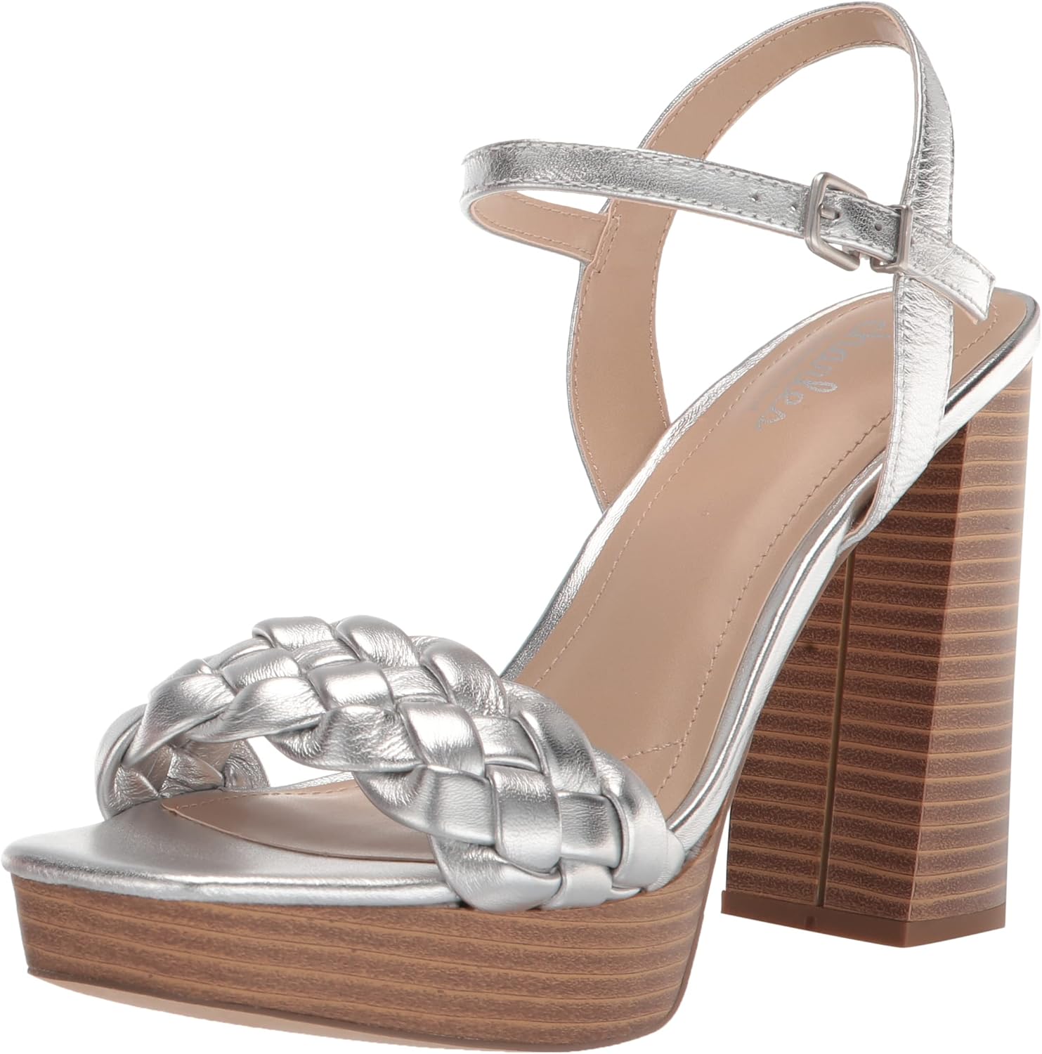CHARLES BY CHARLES DAVID Women's Ironic Platform, Silver, 7.5