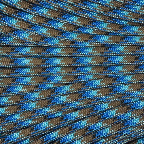 PARACORD PLANET 25 Feet Nylon 550Lb Type Iii 7 Strand Paracord Abyss — image 1