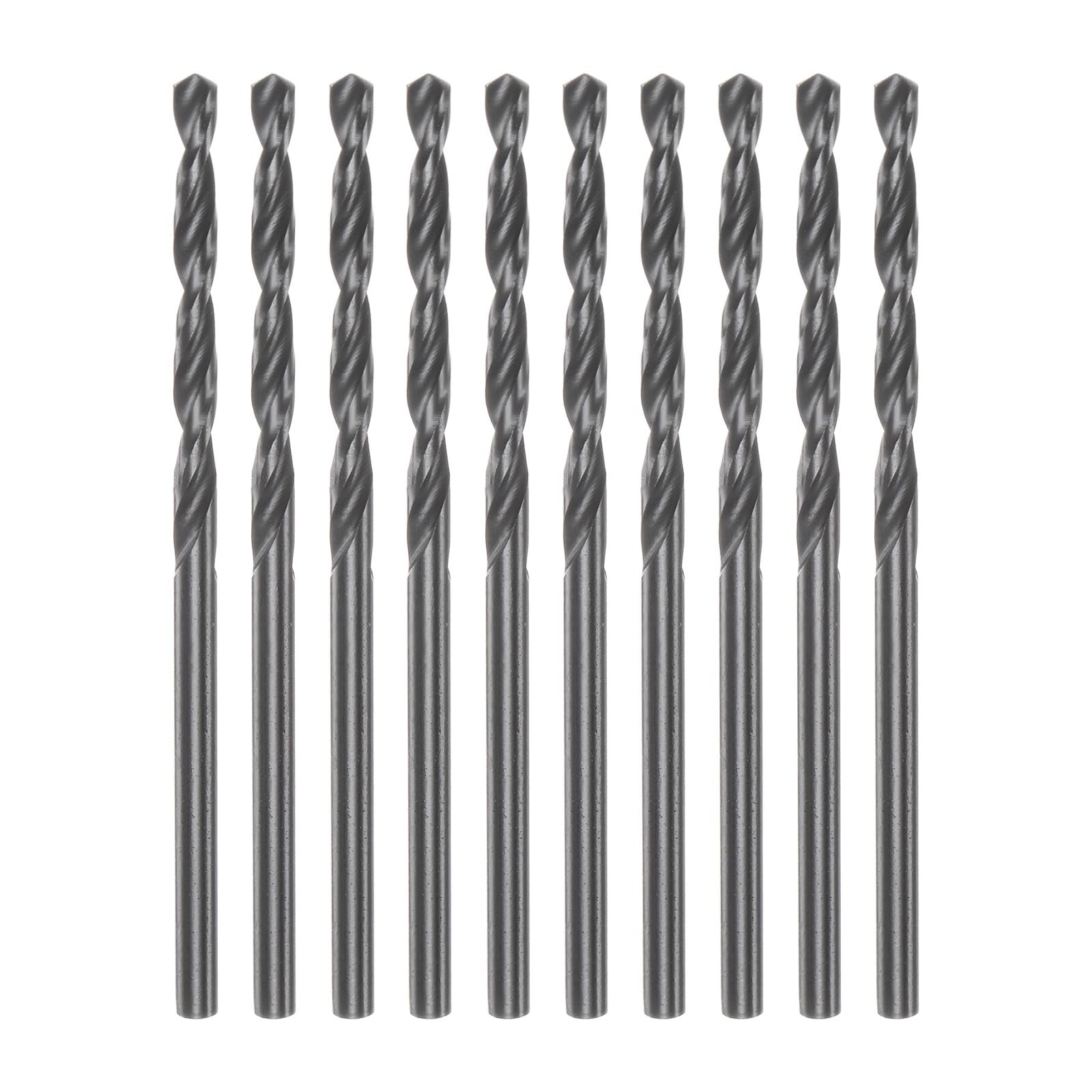 10 Punte Da Trapano HSS 3,2mm Per Acciaio Inox E Metallo - Rivestite In Nitruro - Foto 8