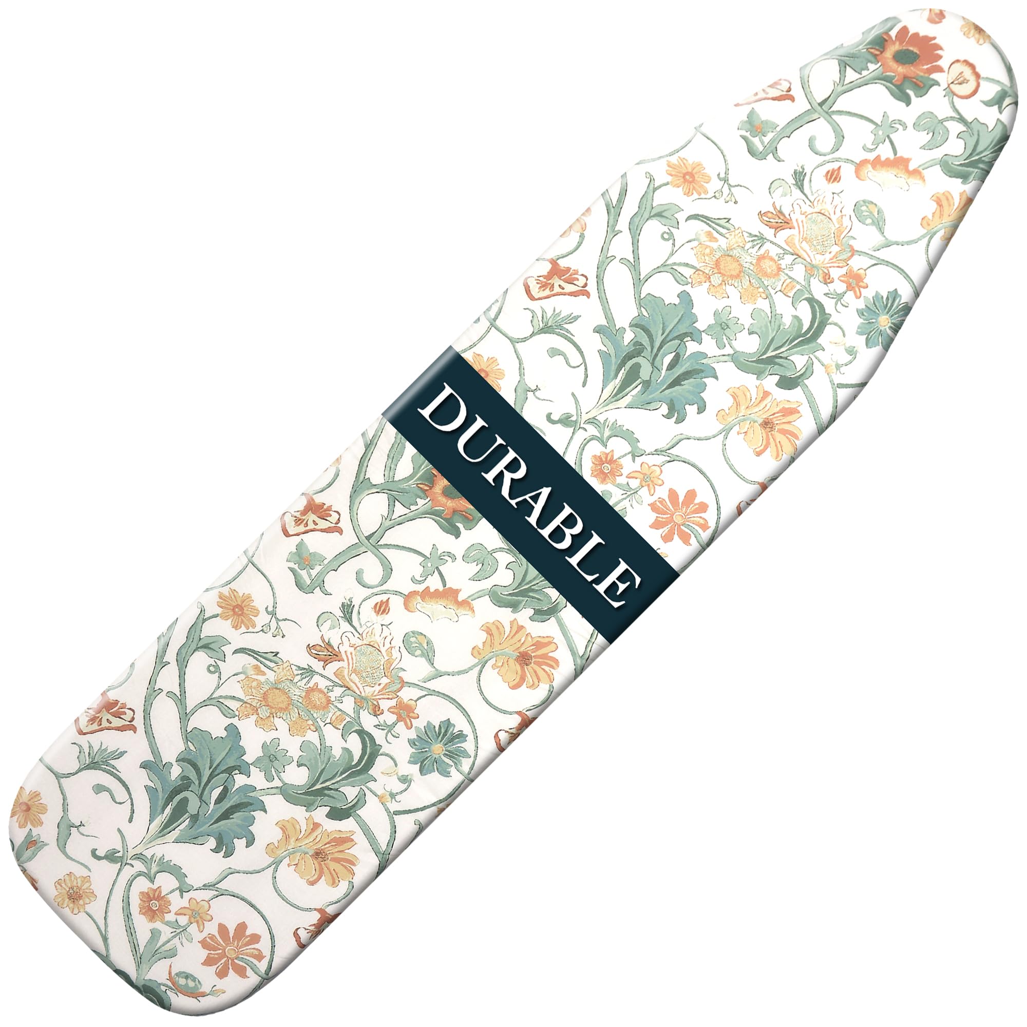 veiox Premium Ironing Board Cover and Pad – Reflective Heat Technology, Heavy-Duty Fabric – Scorch & Stain-Resistant Padding (15″X54″)
