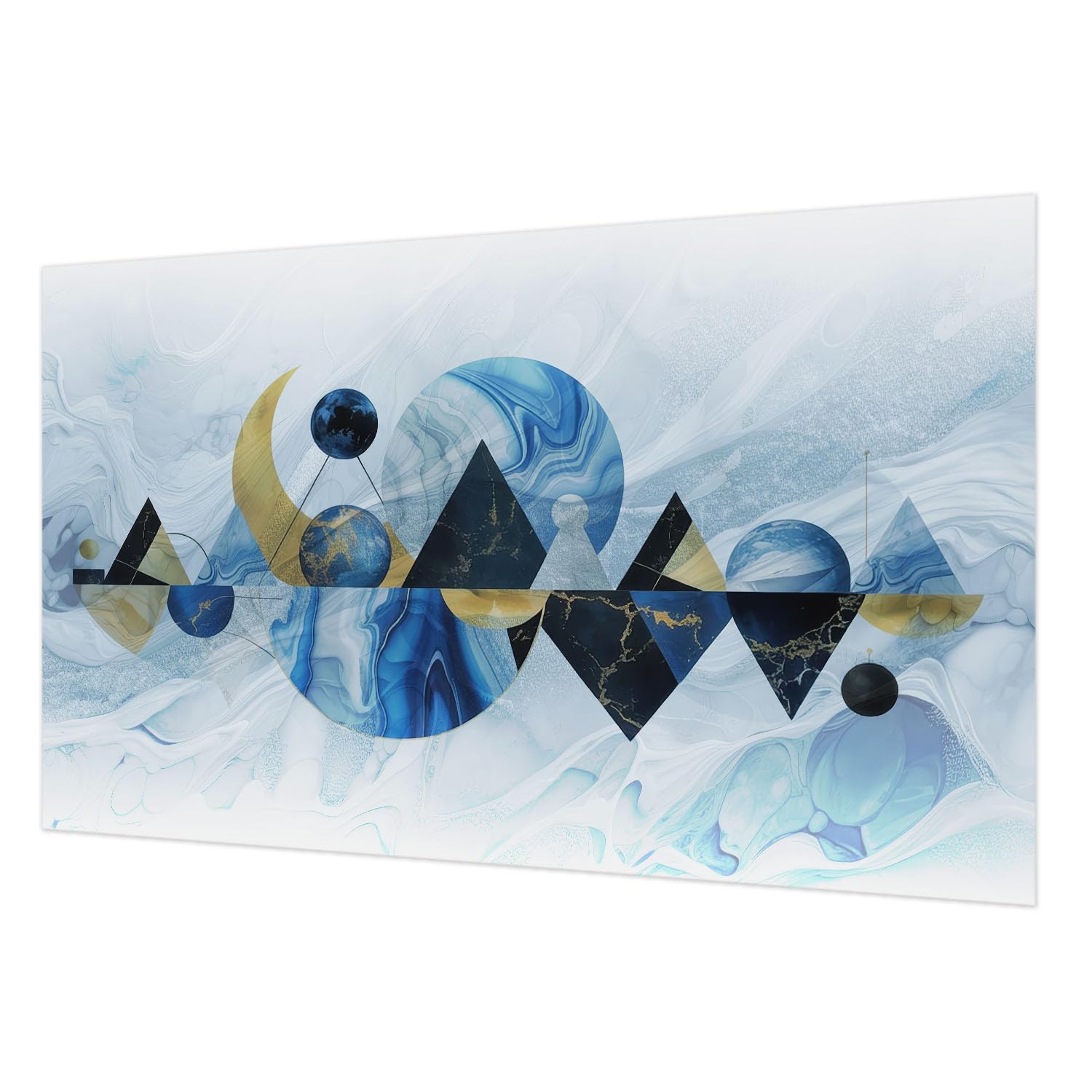 Revêtement mural intissé 416x254 cm décor élégance cosmique pour salon