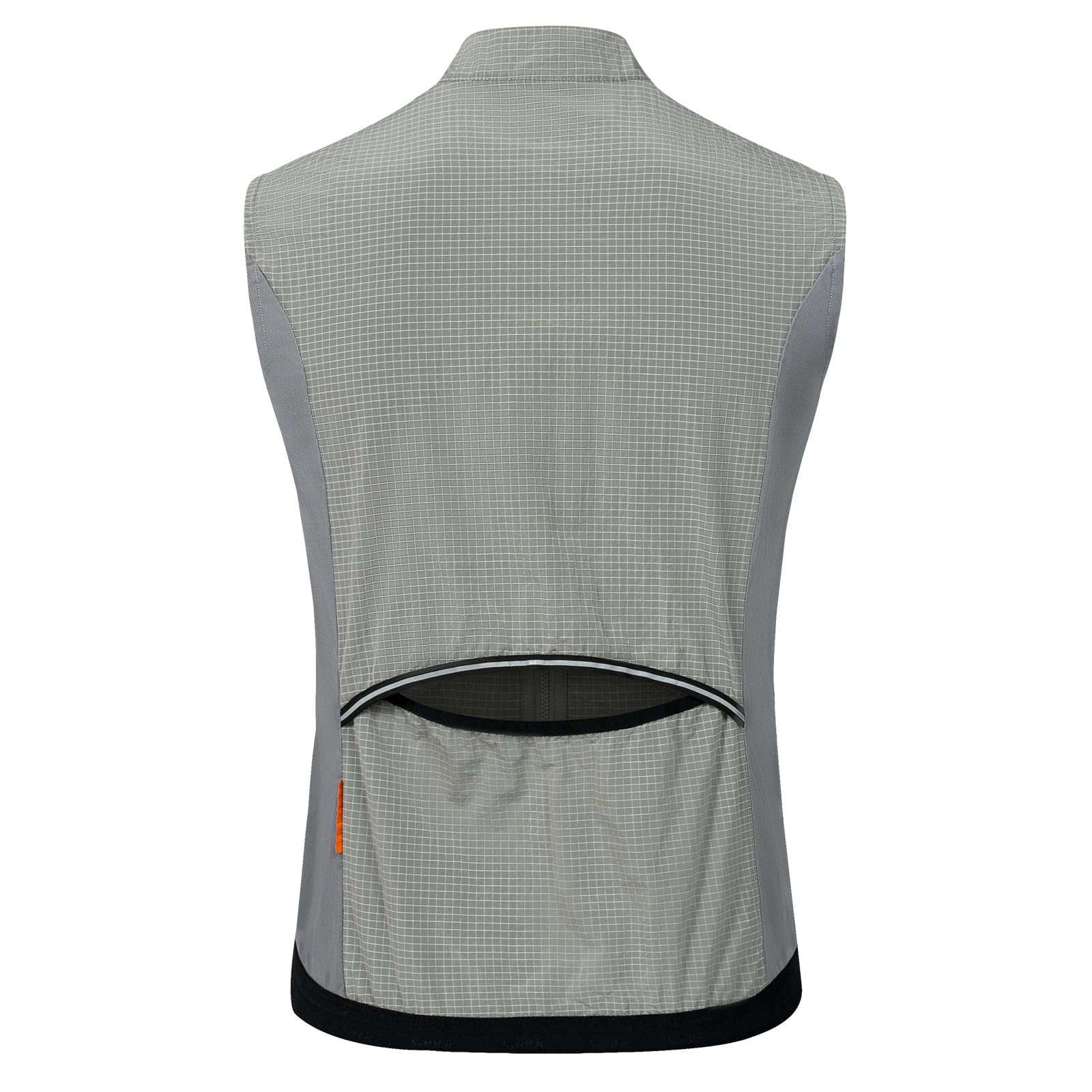 Santic Chaleco de ciclismo para hombre y mujer, sin mangas
