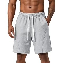 <span>Ugerlov 2026 Men's Baggy Fleece Sweat Shorts 7" Cotton Summer Athletic Casual Shorts with Pockets</span>