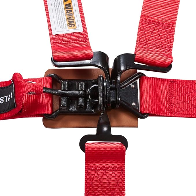 Arnés de Seguridad 5 Puntos 2 Pulgadas Kyostar Rojo miniatura 4