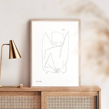 Amazon.co.jp: BROOMIN パウル・クレー 忘れっぽい天使 アート