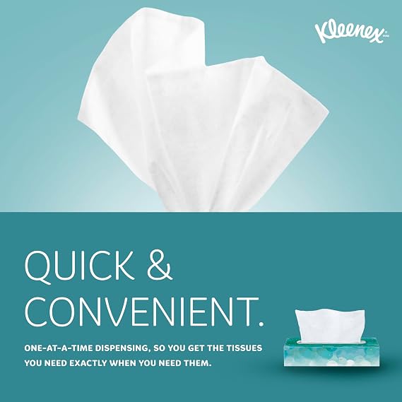 Kleenex Professional Facial Tissue, Bulk, 64 Boxes x 48 Tissues (21195)