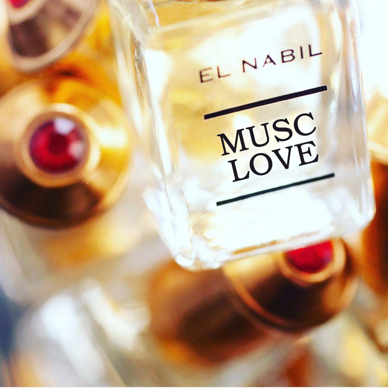 Musc Love 5ml Perfume Fragrance - El Nabil Misk Musk Perfume Oil for MEN & LADIES
