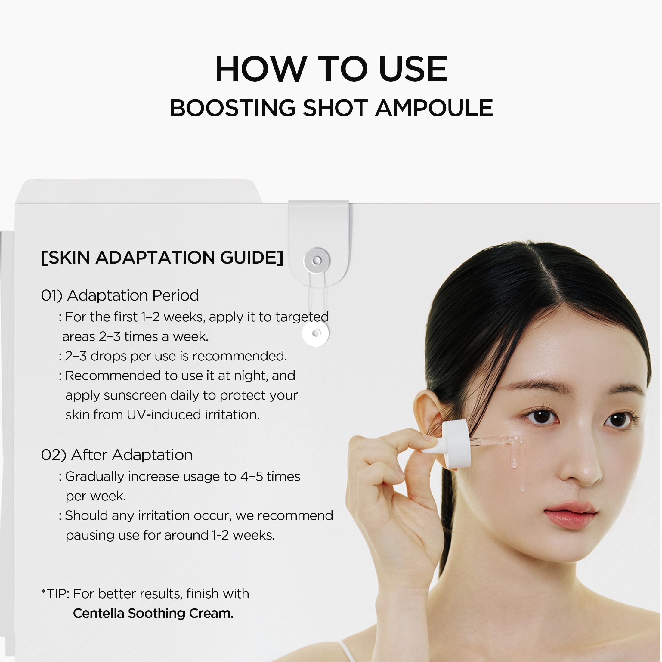 SKIN1004 Madagascar Centella Niacinamide 10% Boosting Shot Bulbe, 30 ml
