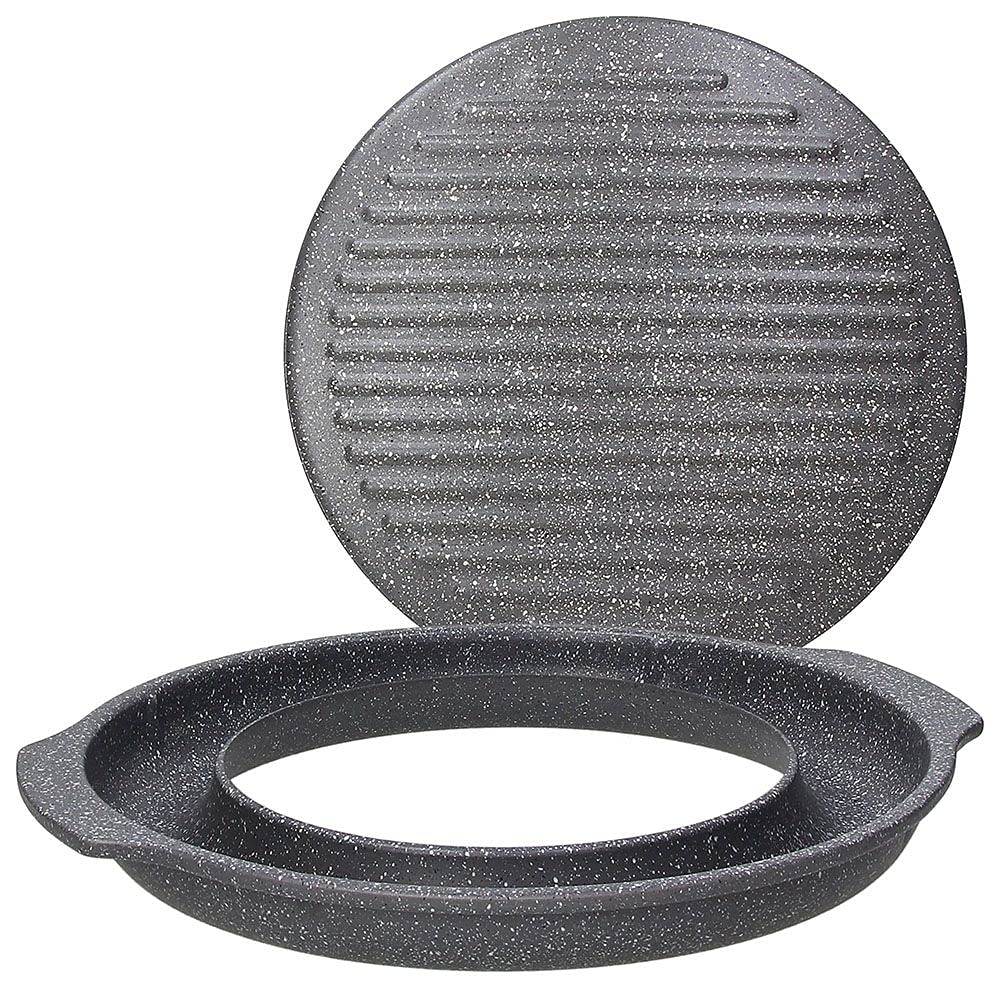 Tognana Mytohs, barbacoa redonda 30 cm, aluminio, gris