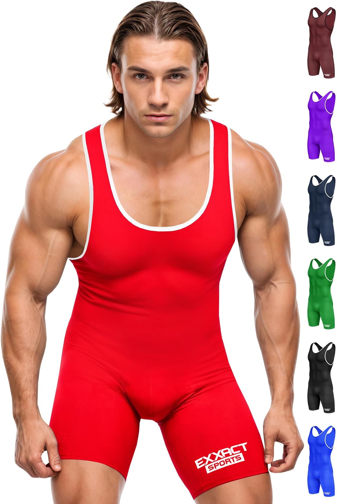 adidas red singlet