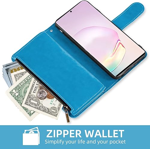 Miniatura 5 de Asuwish Funda compatible con Samsung Galaxy Note 20 Ultra Glaxay Note20 Plus 5G y protector de pantalla de vidrio templado con tapa para Gaxaly