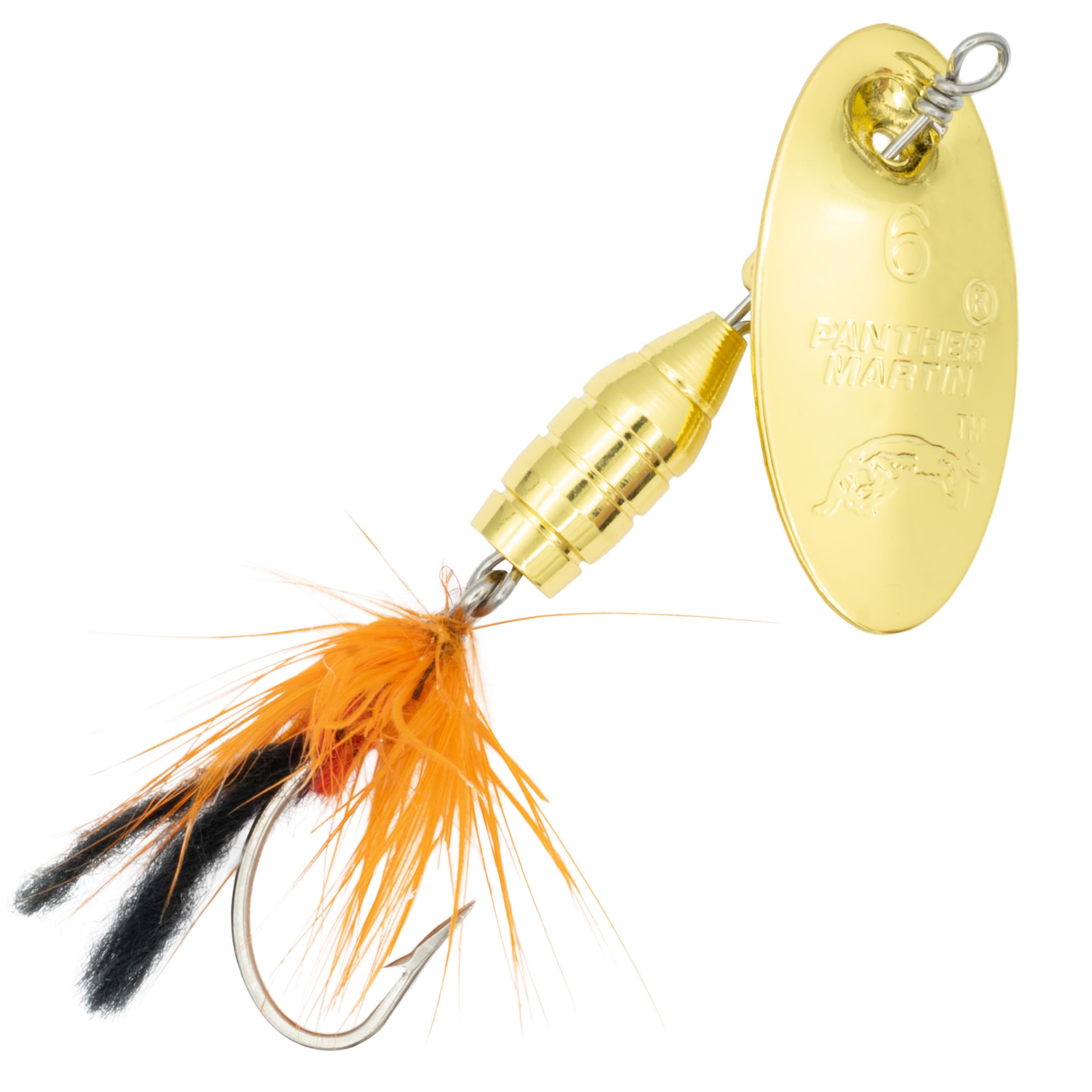 Panther Martin PM New Single Hook Dressed Teardrop Spinners Fishing Lure Catches Trout, Perch, Crappie, Panfish, Perch, Warmouth, Sunfish & More.
